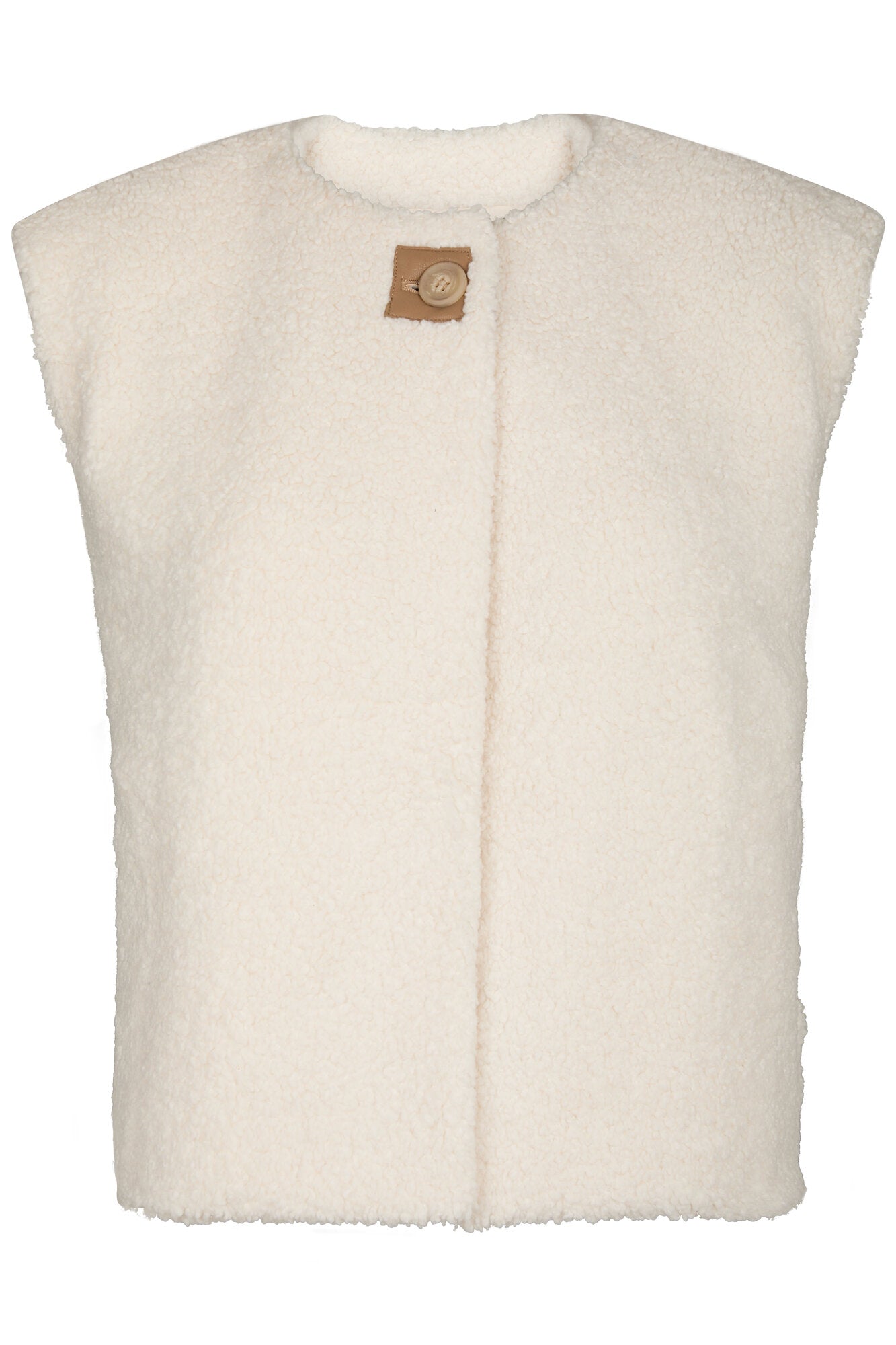 Anjanna teddyvest - Ivory